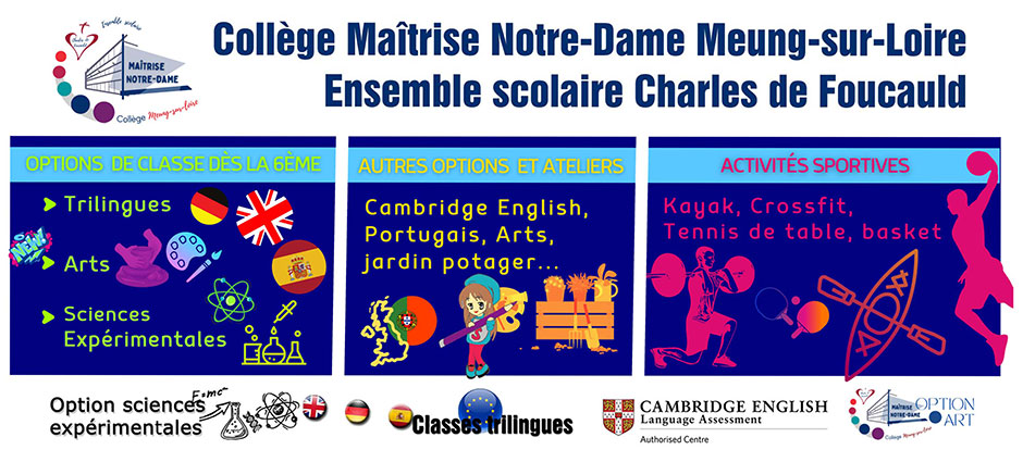 45130 - Meung-sur-Loire - Collège Privé Maîtrise Notre-Dame