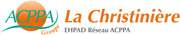 Etablissement d'Hébergement pour Personnes Agées Dépendantes - 69440 - Taluyers - EHPAD La Christinière (Groupe ACPPA) Etablissement d'Hébergement pour Personnes Agées Dépendantes - 69440 - Taluyers - EHPAD La Christinière (Groupe ACPPA)